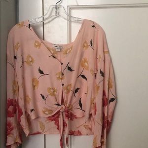 Billabong Pink Flower top